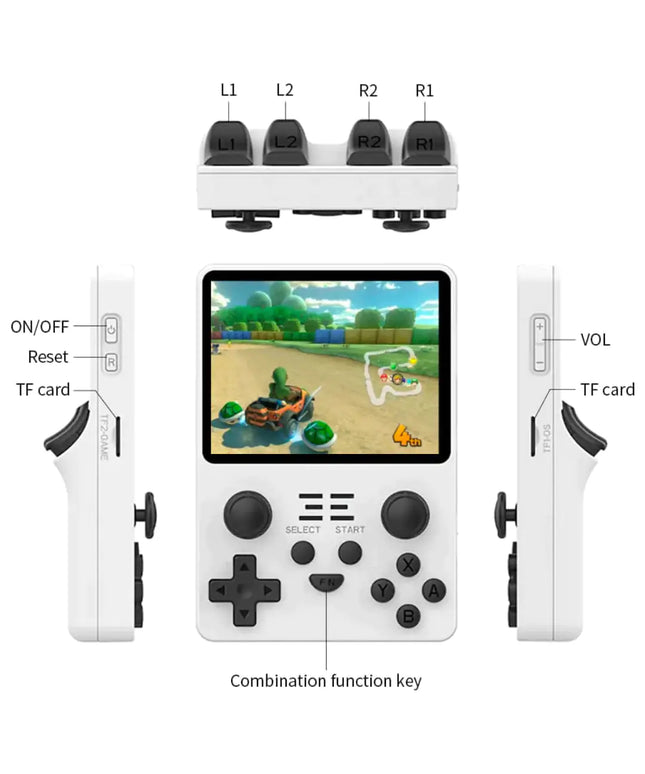 128GB Retro Handheld Gaming Console