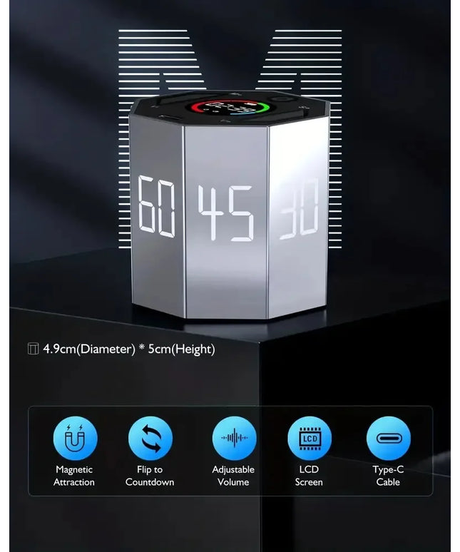 Modern LCD Digital Timer